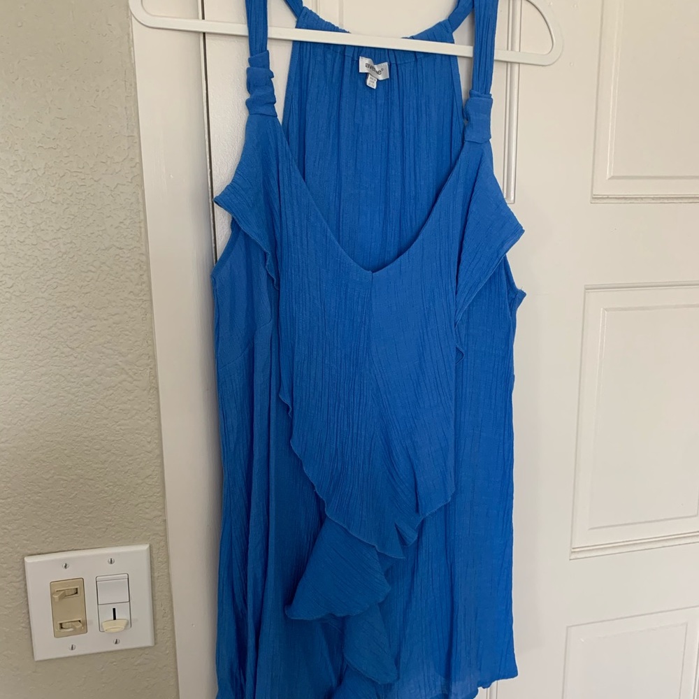 Avenue Blue Cami w/ ruffle | 22/24